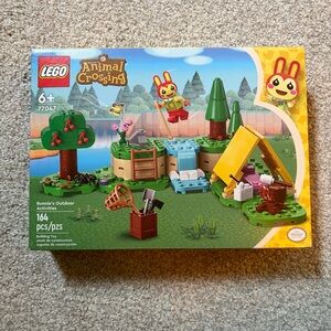 NWT Animal Crossing Lego Set - Bunny’s Outdoor Activities